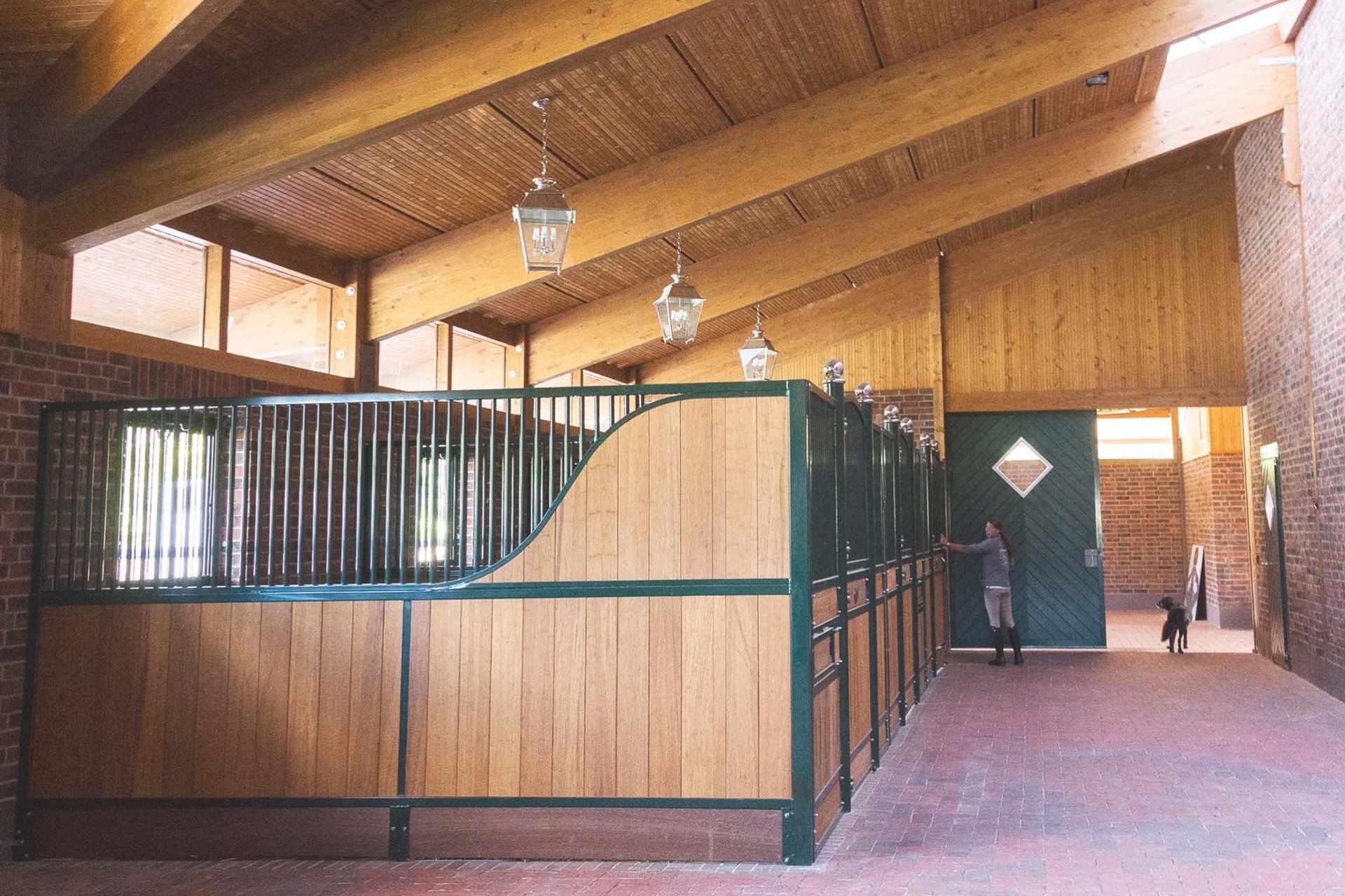 Image horse stall stable partitions (M000067090)