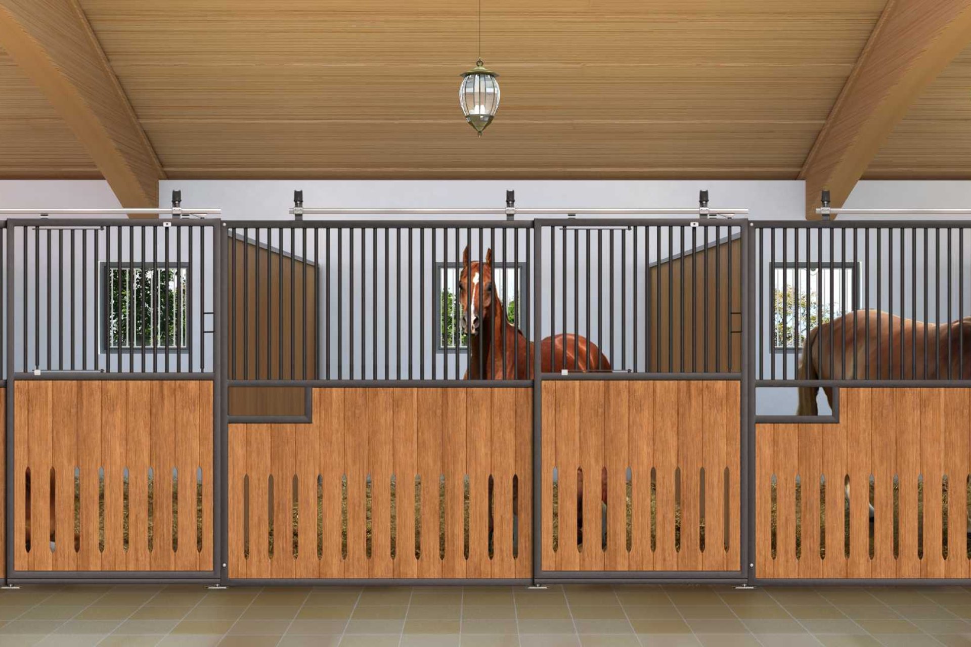 Image horse stall model Verden (M000080464)